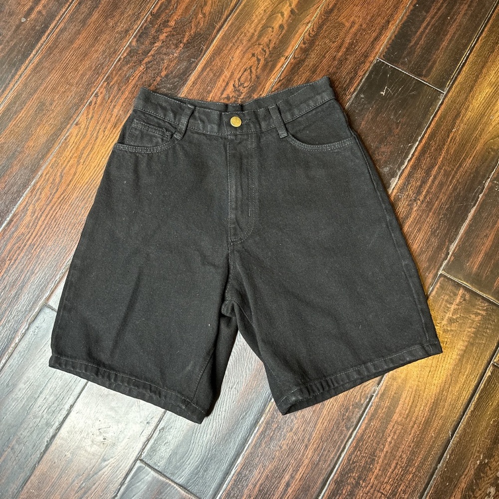 Denim shorts classic basic Los Angeles Apparel coastal beachwear summer